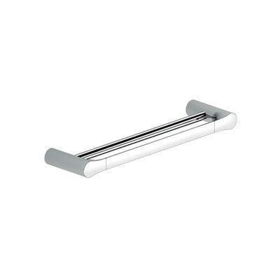 Streamline Synergii Double Towel Rail 60Cm White/Chrome - Image 3