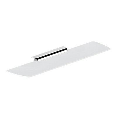 Streamline Synergii Glass Shelf 540mm White/Chrome - Image 4