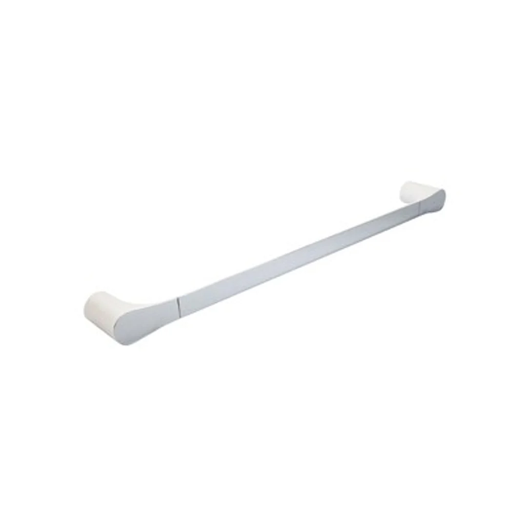 Streamline Synergii Towel Rail 60Cm White/Chrome - Image 2