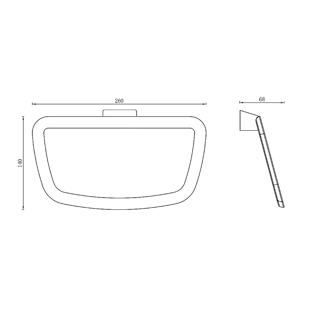 Streamline Synergii Towel Ring  White/Chrome - Image 3