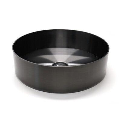 Streamline Venn 400Mm Steel Above Counter Basin Brushed Iron - Image 4