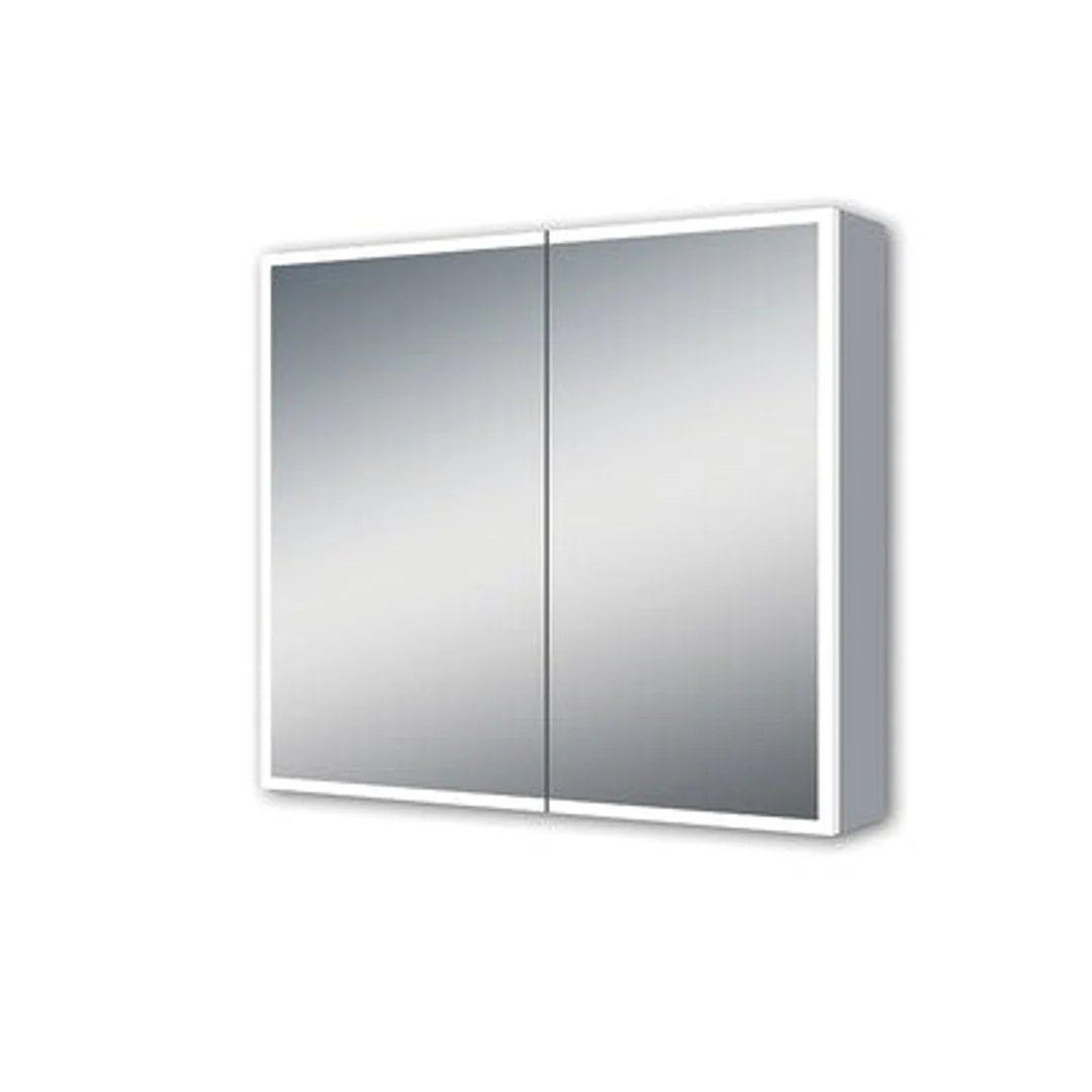 Streamline Xoni Mirror Cabinet 750X700mm Led Edge Light Touch Switch - Image 2