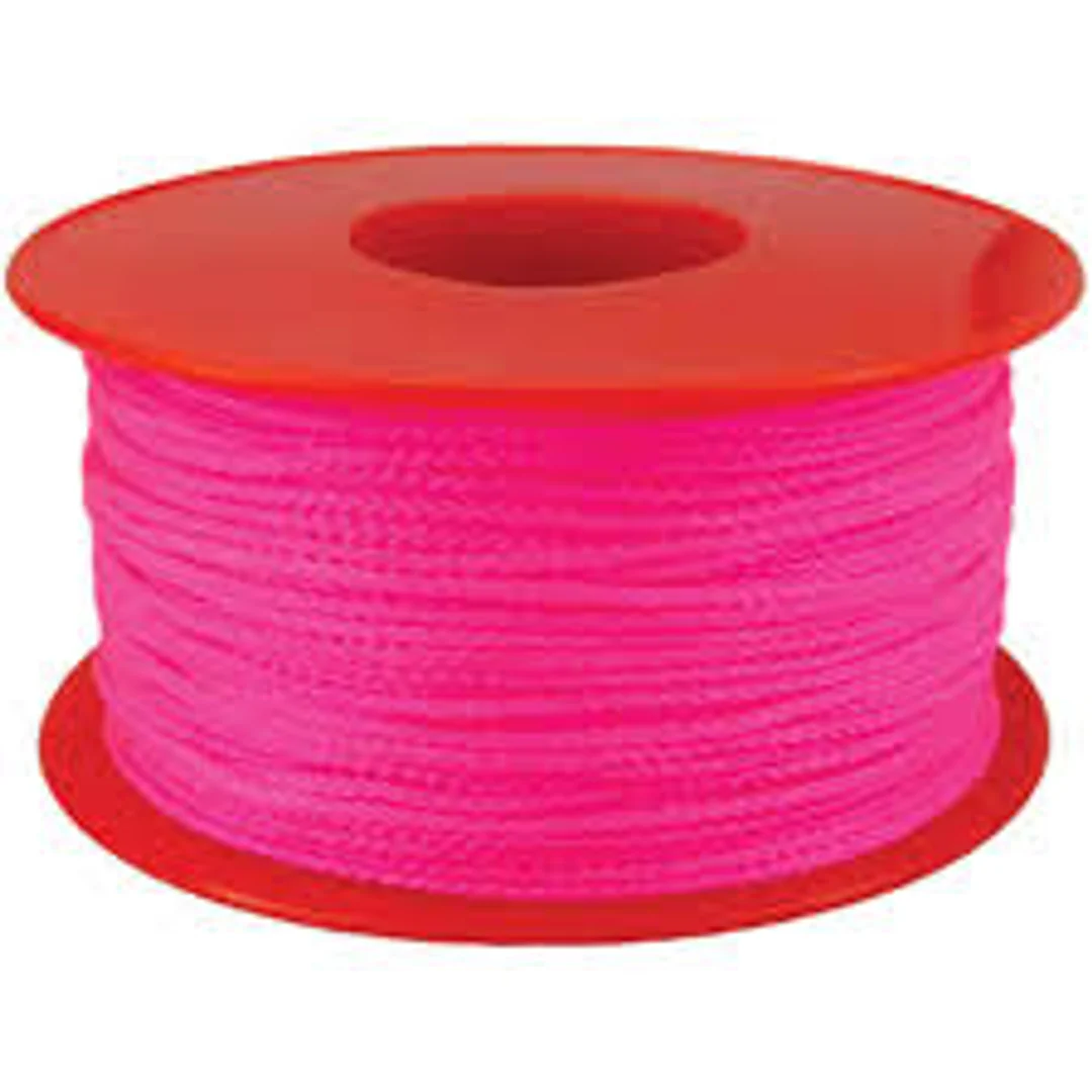 String Line 100Mt Nylon Fluro #8  Ea Yellow