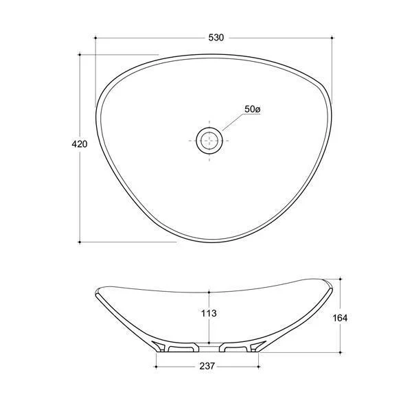 Studio Bagno Sinfonia Above Counter Basin - Image 9