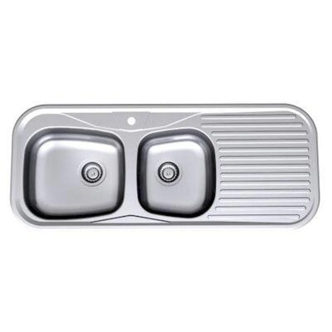 Stylus Radiant 1200mm 1.75 Flushline Sink R175.1 1 Tap Hole  1 Tap Hole Right - Image 2
