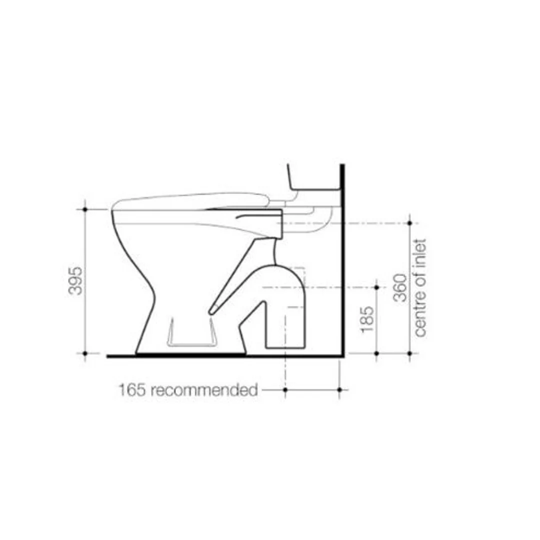 Stylus Symphony S Trap Exposed Pan Only White - Image 3