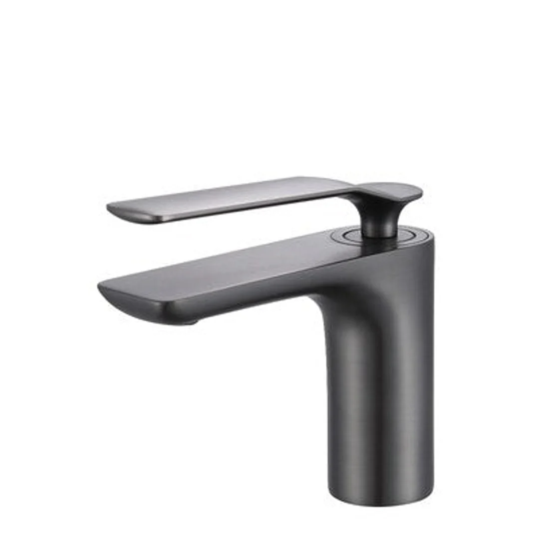 Synergii Basin Mixer Brushed Brushed Gun Metal By Streamline
