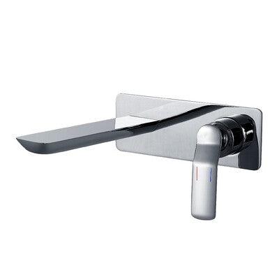 Synergii Wall Mounted Basin Mixer Brushed Brass Pvd - Image 6