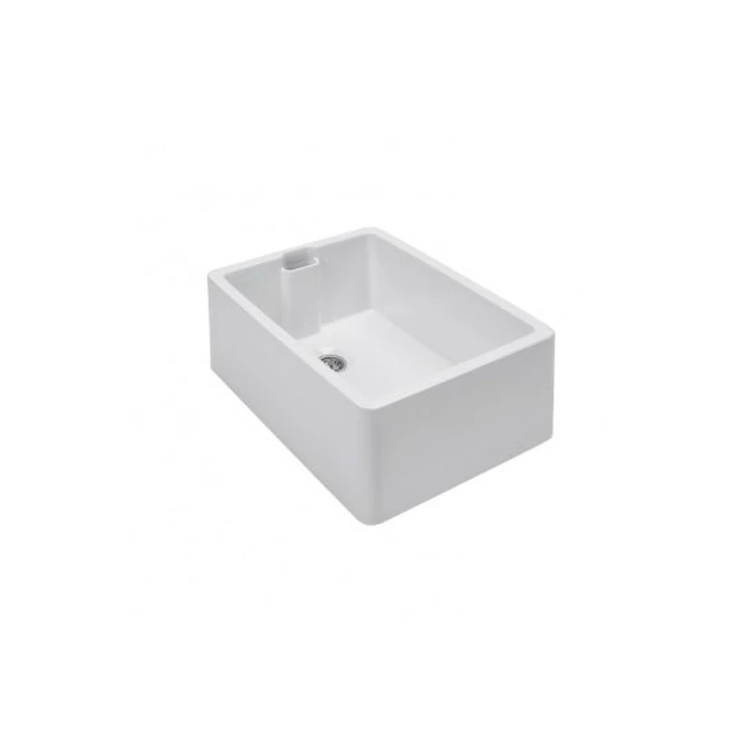 T&H Belfast 60 X 46 Fine Fireclay Butler Sink With Internal Overflow - Image 2