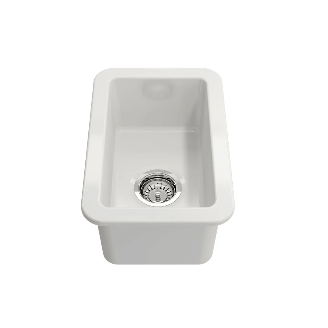 T&H Cuisine 30 X 46 Inset / Undermount Fine Fireclay Sink - Image 4