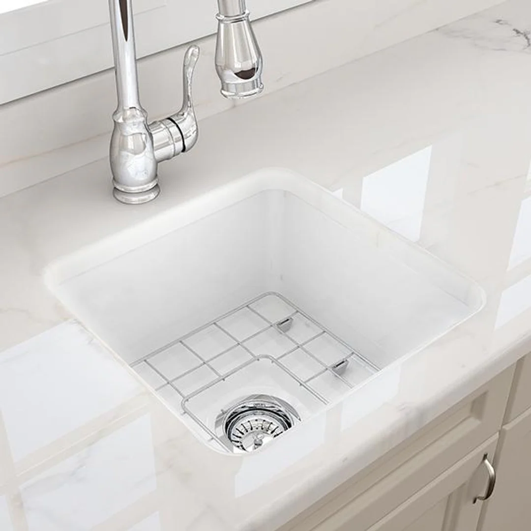 T&H Cuisine 46 X 46 Inset / Undermount Fine Fireclay Sink - Image 2