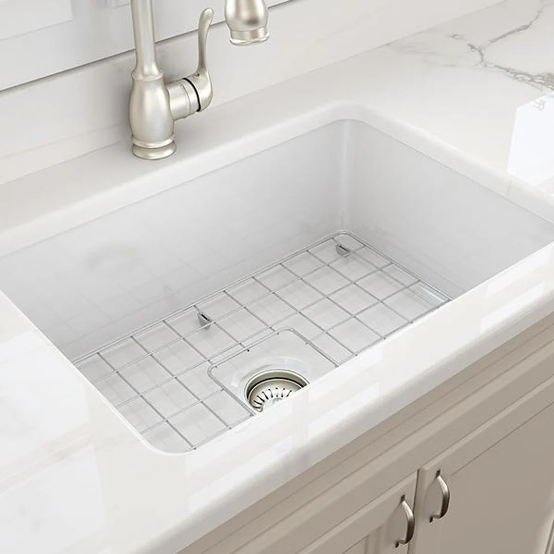 T&H Cuisine 68 X 48 Inset / Undermount Fine Fireclay Sink - Image 2
