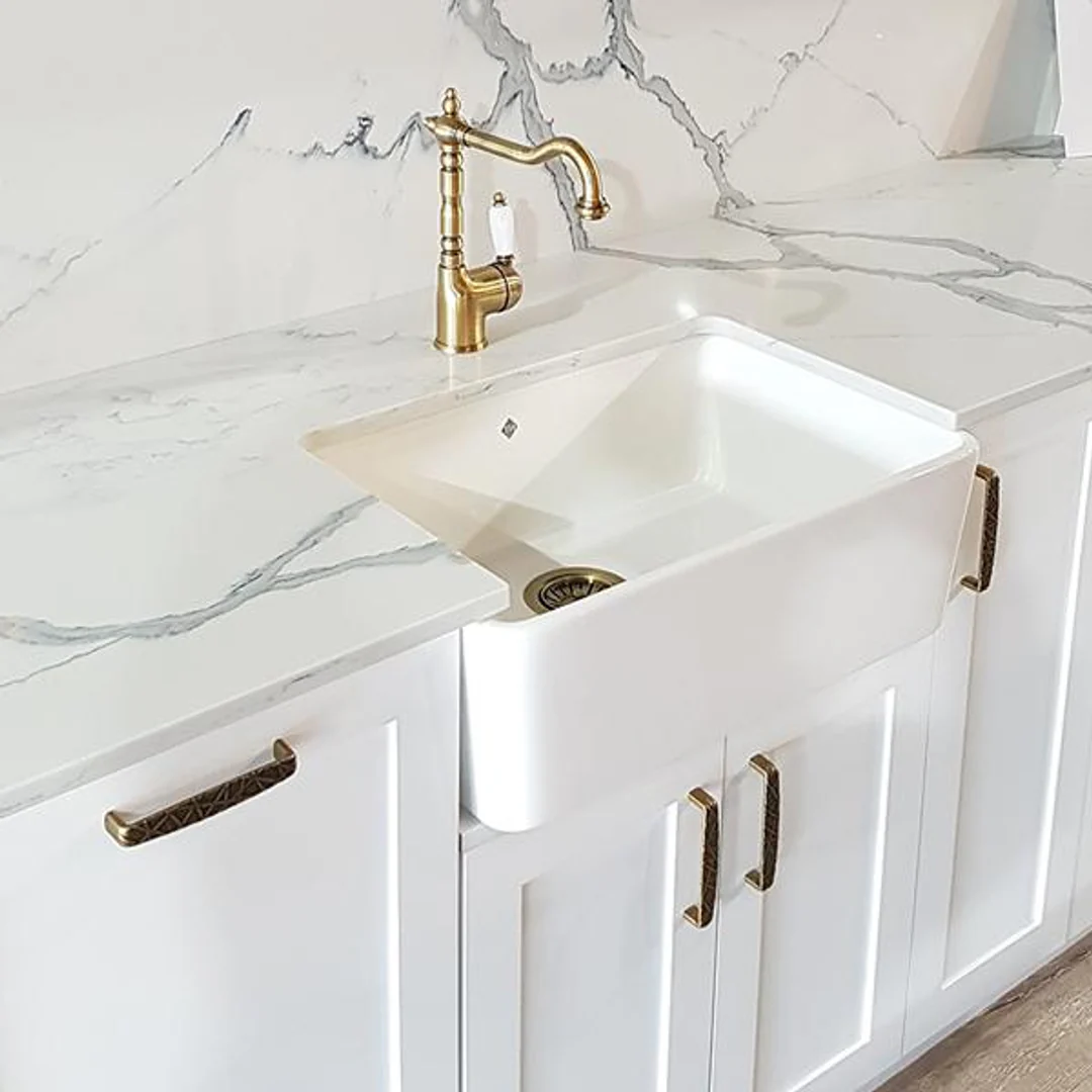 T&H Galdor 60 X 41 Fine Fireclay Sink - Image 2