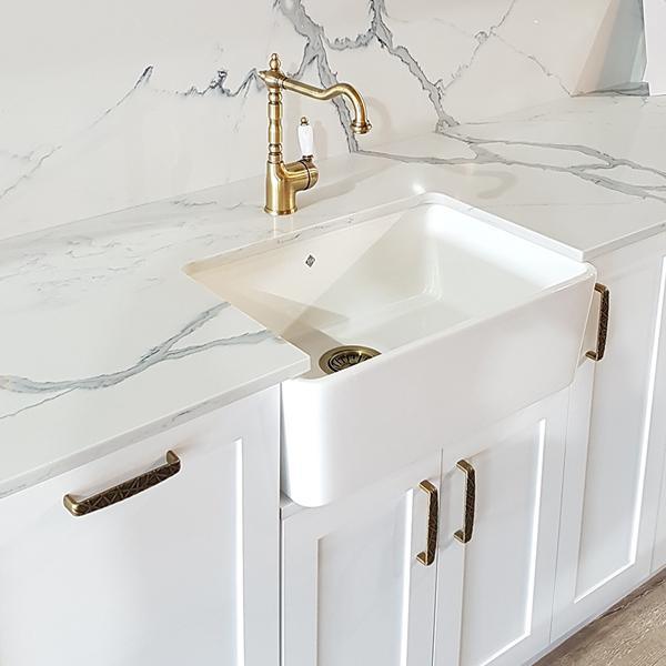 T&H Galdor 60 X 41 Fine Fireclay Sink - Image 3