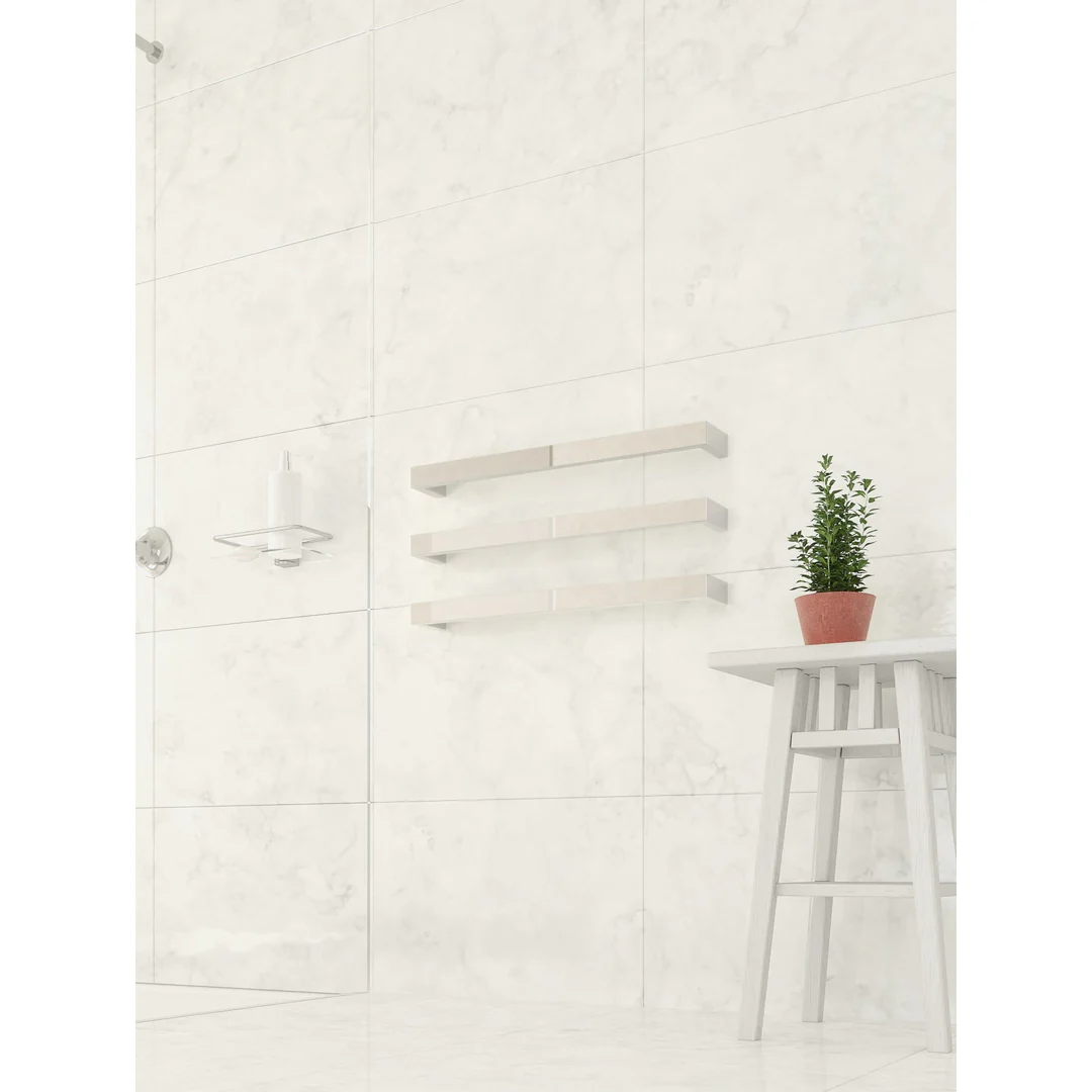 Thermorail Single Heated Towel Rail 12V 632mm - S/Steel - Image 5