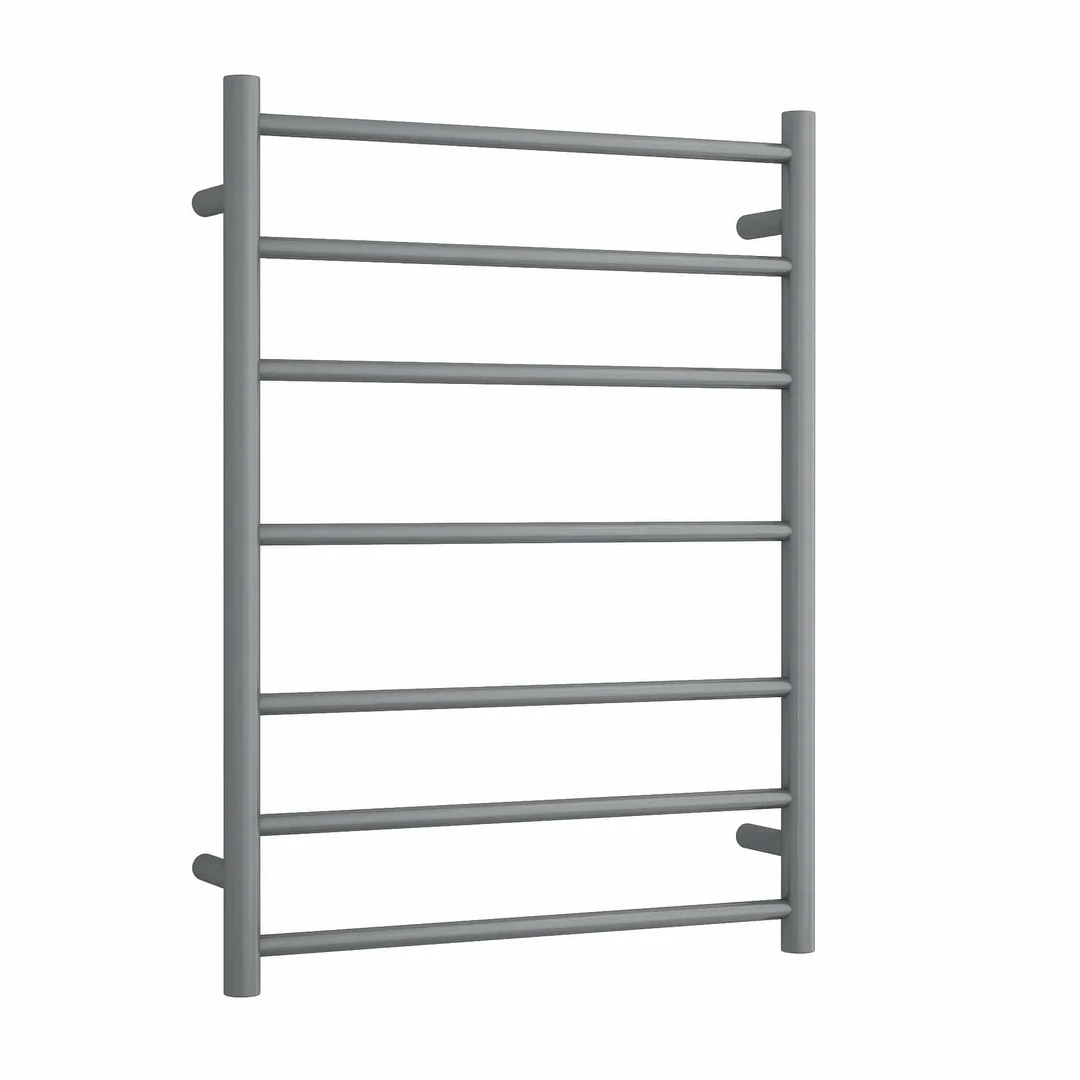 Thermorail STRAIGHT/ ROUND 600X800X122MM 7 BAR 80 WATT GUN METAL SR44MGM - Image 2