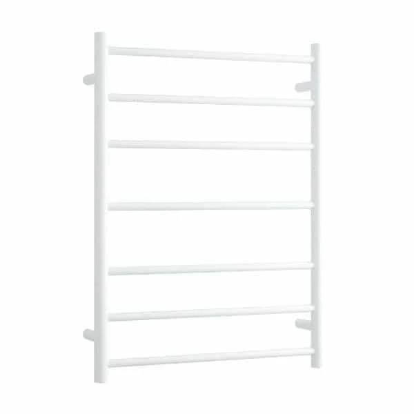 Thermorail 7 BAR HEATED TOWEL RAIL 600 X 800 X 122MM SATIN WHITE - Image 3