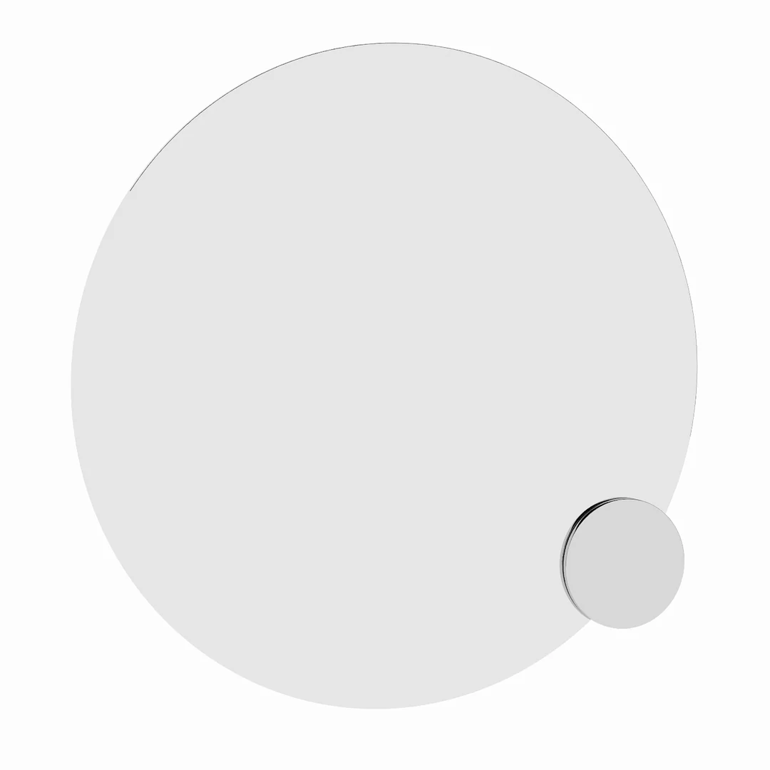Thermogroup ABLAZE CLIP ON 140MM ROUND 3X MAGNIFICATION MIRROR - Image 7