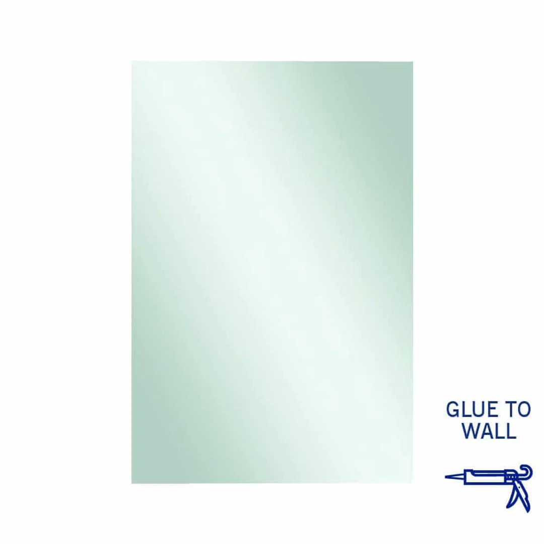 Thermogroup Jackson Rectangle Polished Edge Mirror 1200x800mm - Glue-to-Wall - Image 2