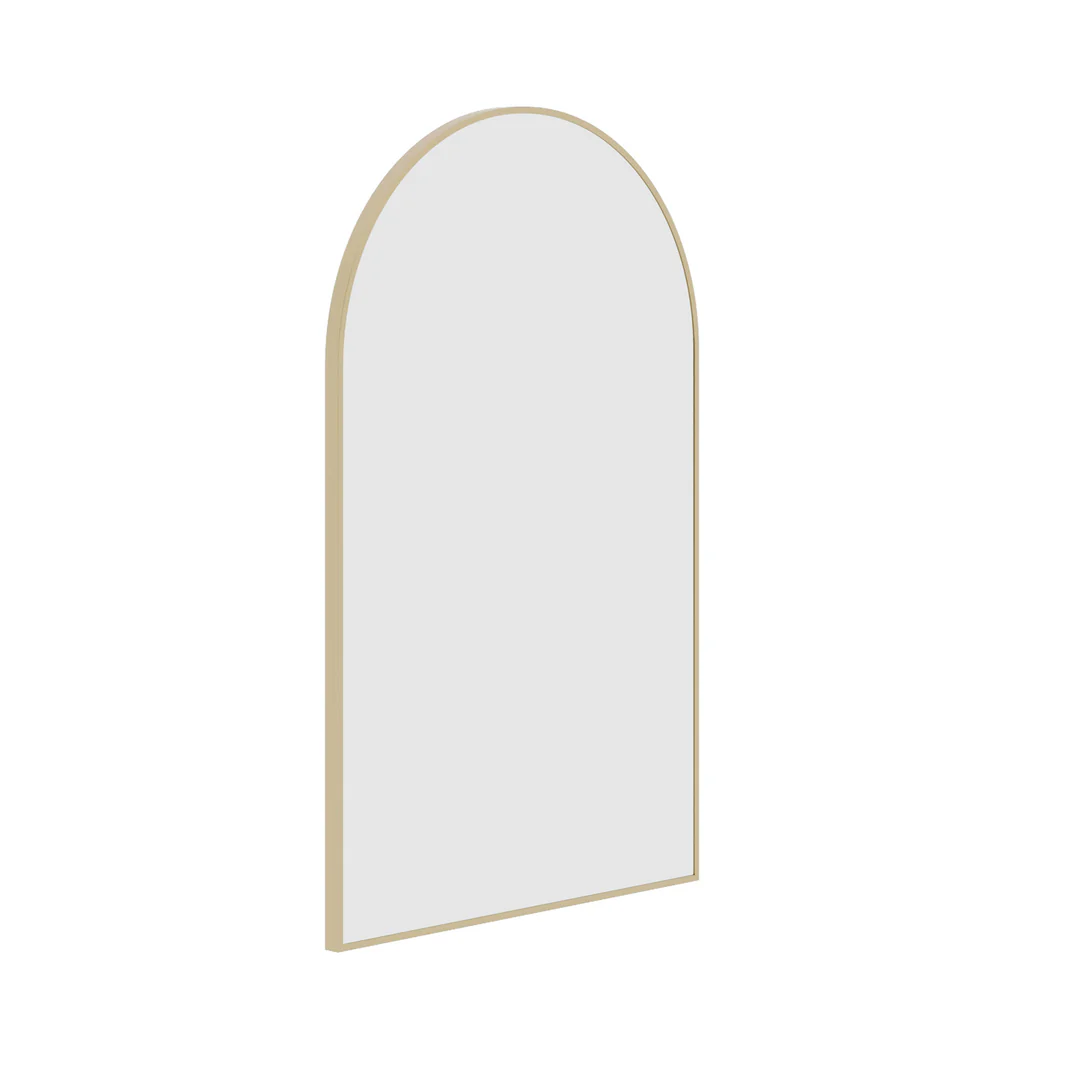 Thermogroup Juno Arch Gold Framed Mirror - 500X800Mm - Image 3