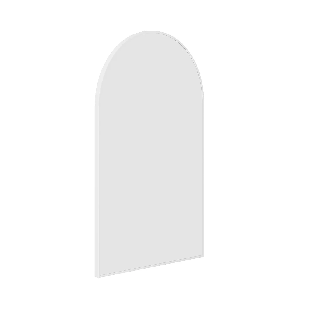 Thermogroup Juno Arch White Framed Mirror - 500X800Mm - Image 3