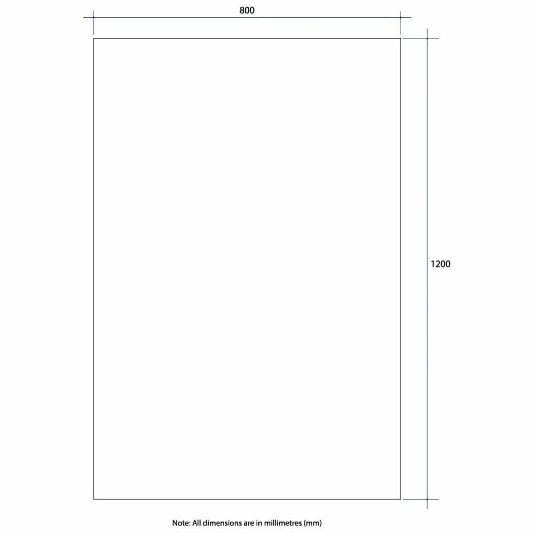 Thermogroup Montana Rectangle 25mm Bevel Edge Mirror 1200x800mm - Glue-to-Wall - Image 9