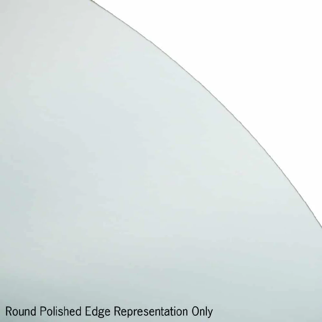 Thermogroup Rio Polished Edge Round Mirror 700mmØ - With Hangers - Image 8
