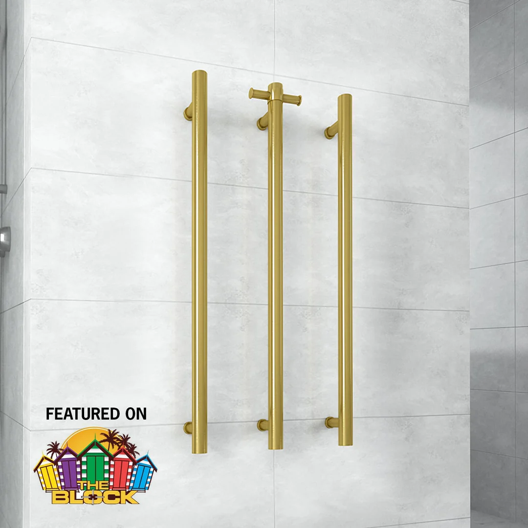 Thermogroup STRAIGHT/ ROUND VERTICAL BAR 30WATT BRUSHED GOLD - Image 11