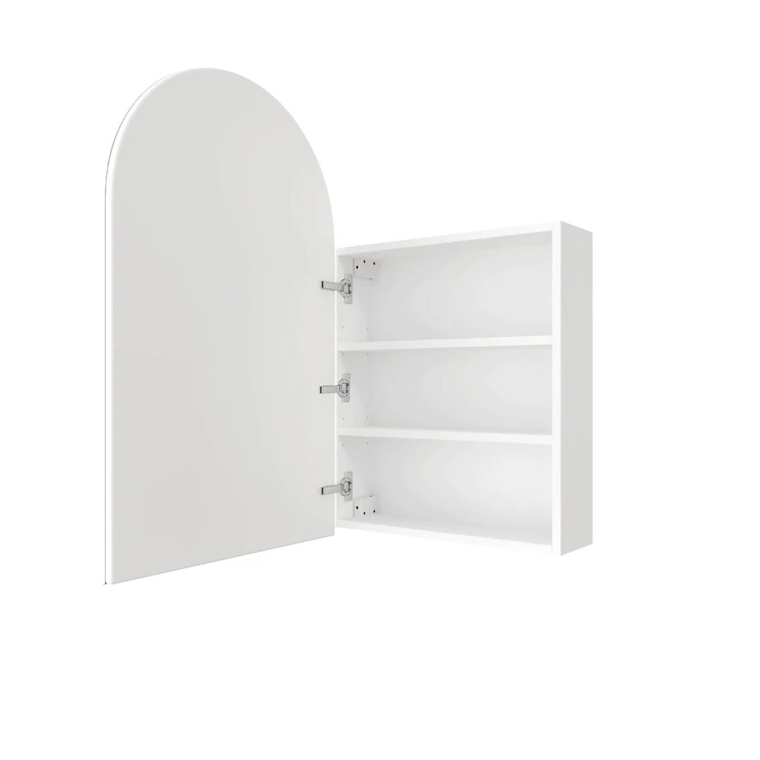 Thermogroup Vienna Arch Mirror Cabinet White 500Mm X 800Mm X 150Mm - Image 5