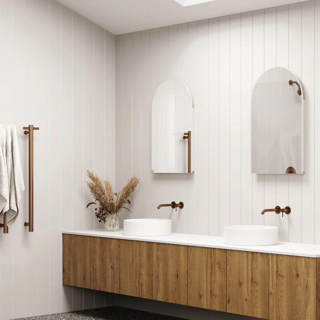 Thermogroup Vienna Arch Mirror Cabinet White 500Mm X 800Mm X 150Mm - Image 6