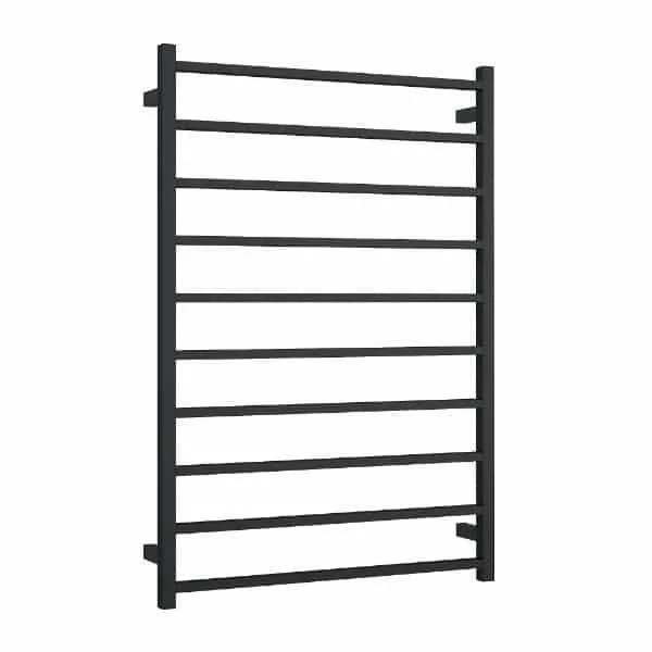 Thermorail Straight/Square 800x1160x120mm 217Watts 10 Bars - Matt Black - Image 3