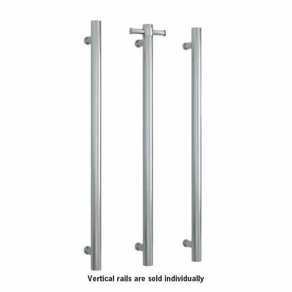 Thermogroup STRAIGHT/ ROUND 12VLT BRUSHED S/S VERTICAL TOWEL RAIL - Image 8