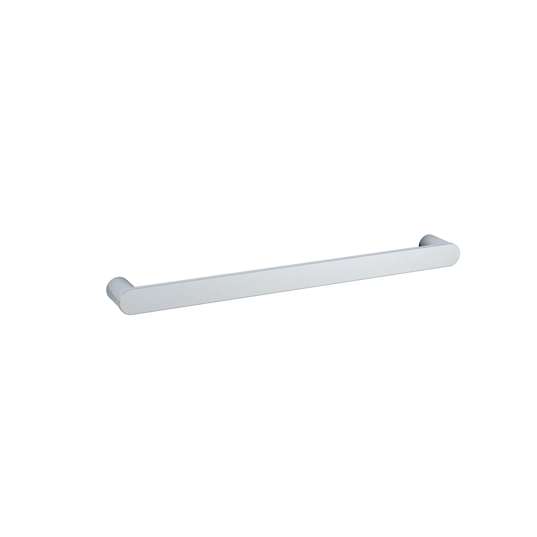 Thermorail Flat Pill Single Rail 632X40X70mm 13Watts - Polished Stainless Steel - Image 2