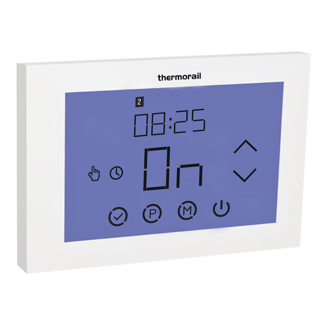 Thermorail LANDSCAPE TOUCH SCREEN 7 DAY TIMER-WHITE