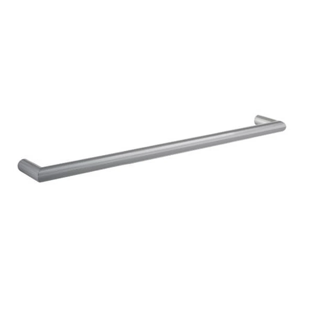 Thermorail Round Single Rail 632X32X100mm 18W - Brushed Stainless - Image 2