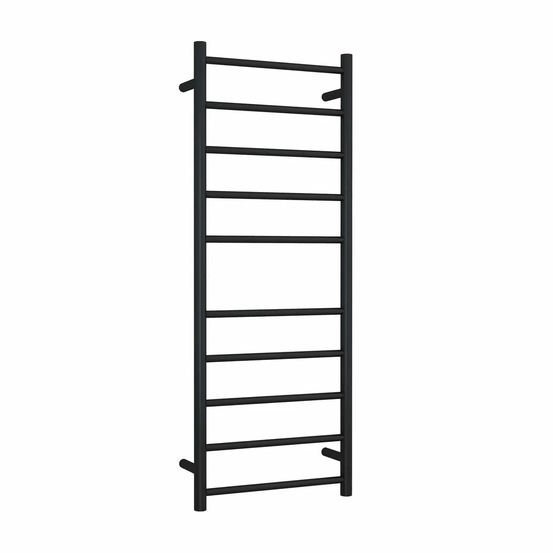 Thermorail STRAIGHT/ROUND 450X1200X122MM 110W 10 BARS-MATT BLACK - Image 2