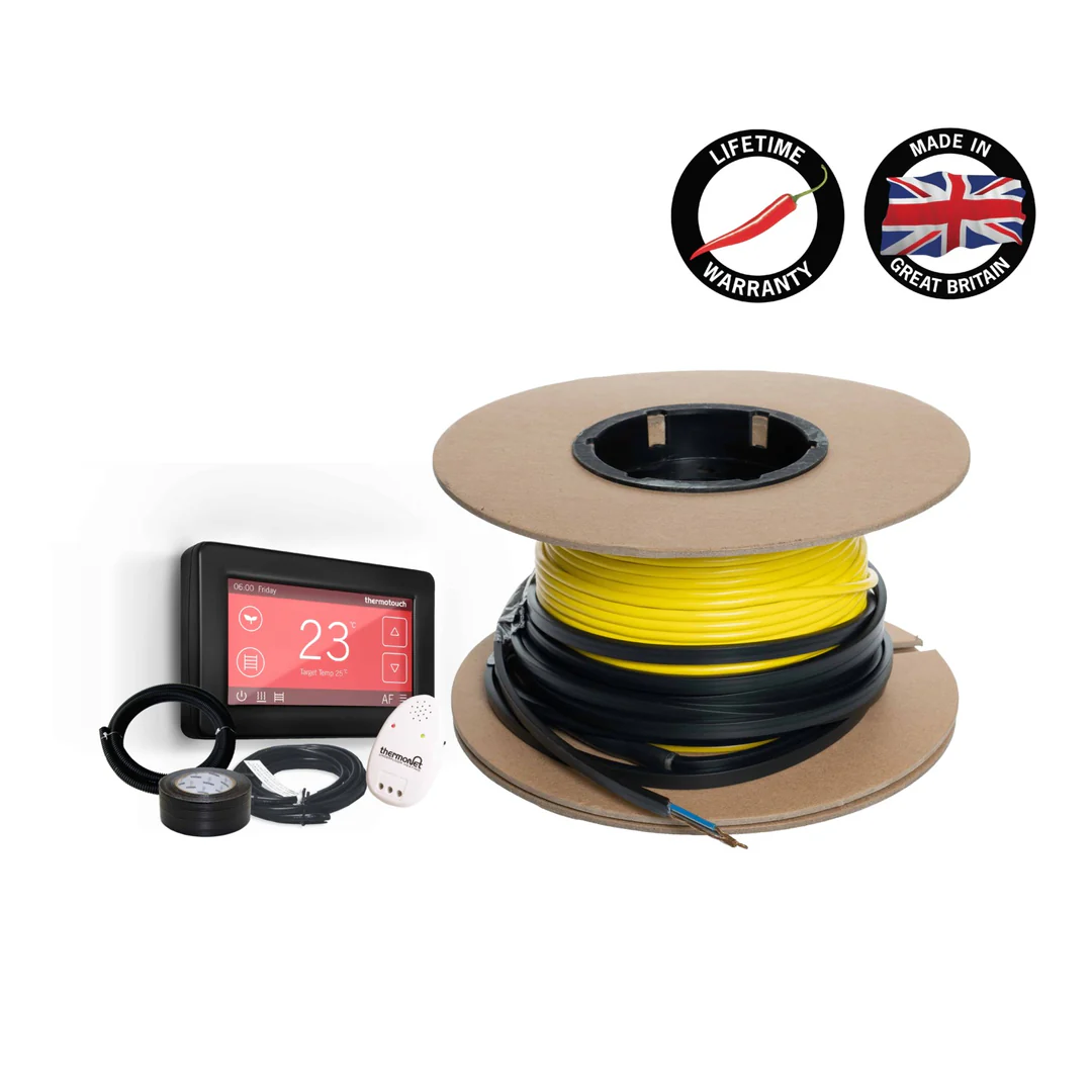 Thermoscreed Screed Heating Kit & Black 5246 Dual Thermostat - Image 3