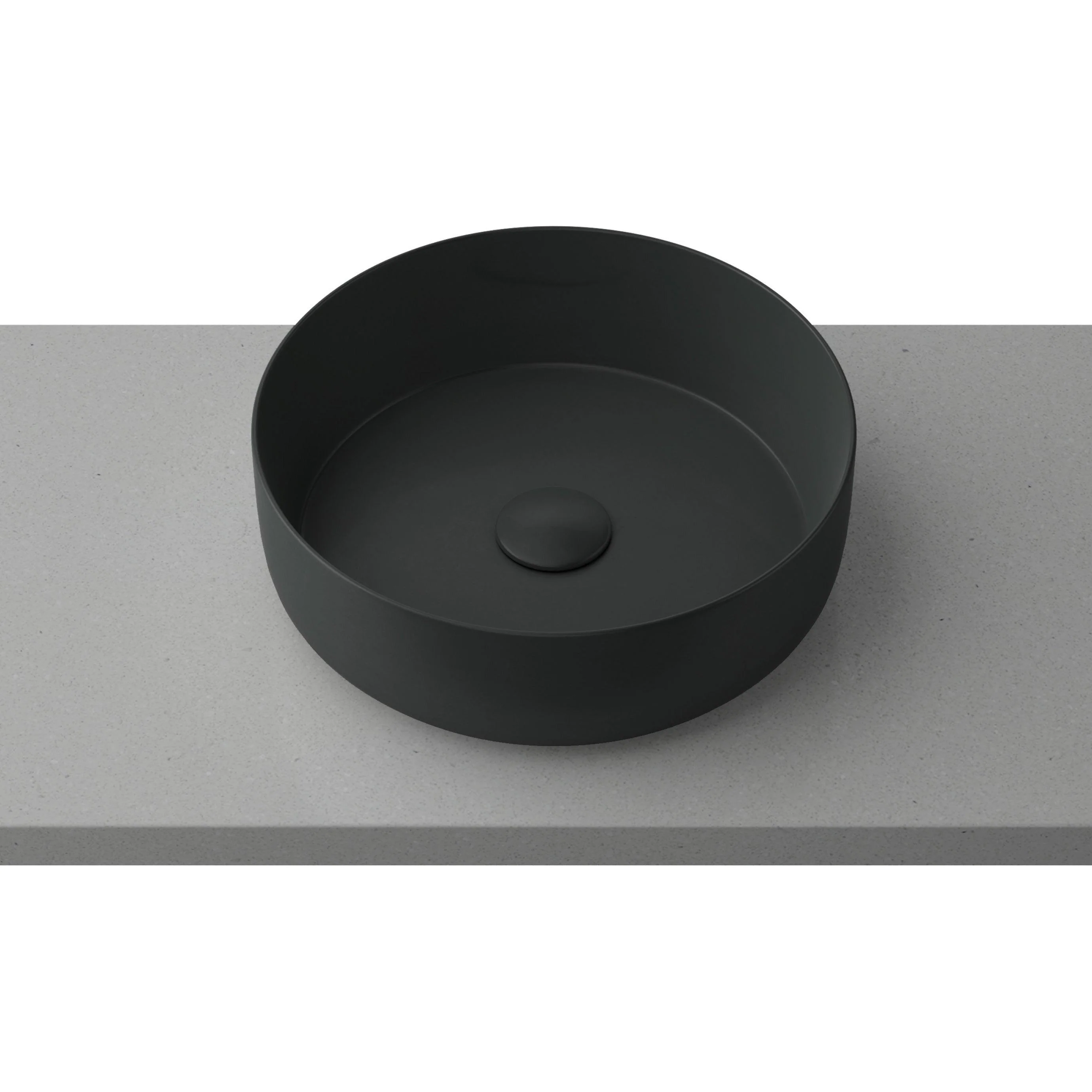 Timberline Allure Above Counter Ceramic Basin Black - Image 3