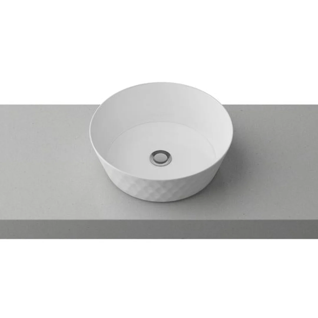 Timberline Diamond Above Counter Basin White Gloss