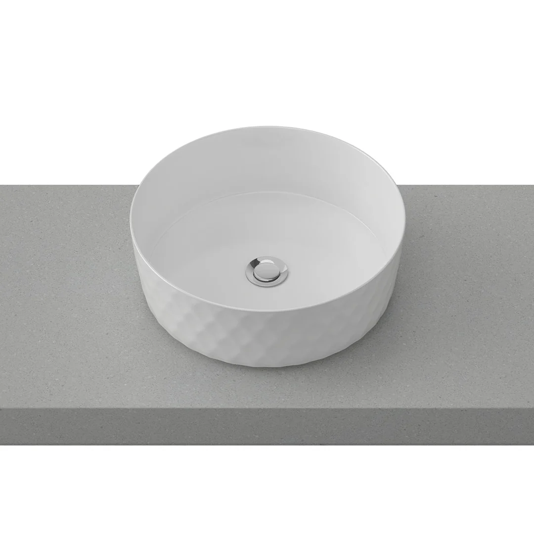 Timberline Diamond Above Counter Basin White Gloss - Image 2
