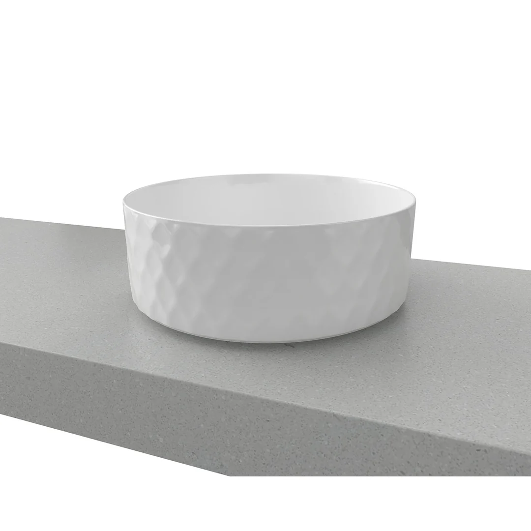 Timberline Diamond Above Counter Basin White Gloss - Image 3