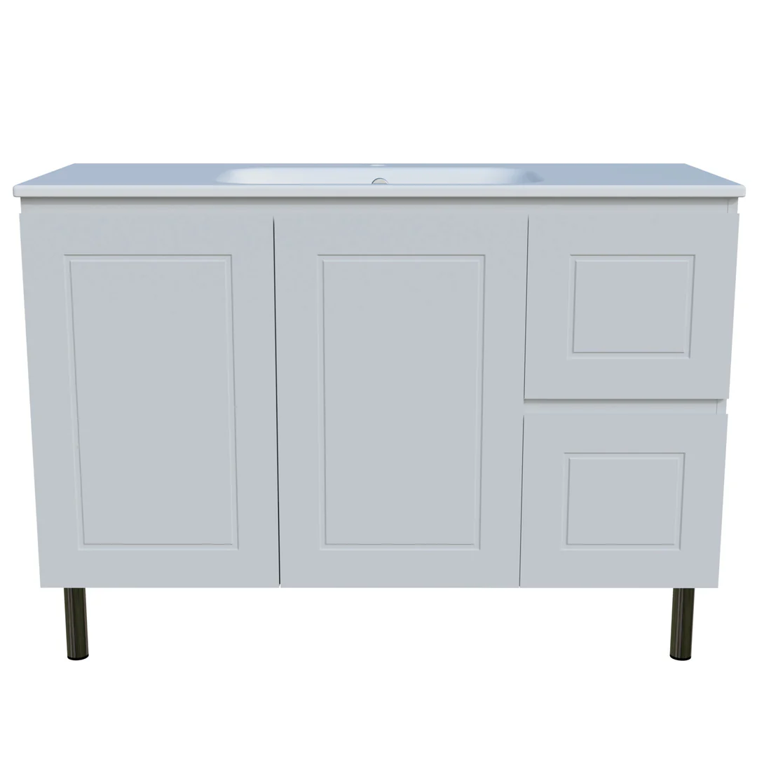 Timberline Nevada Classic Vanity 1200 Haven Dolomite Top On Legs