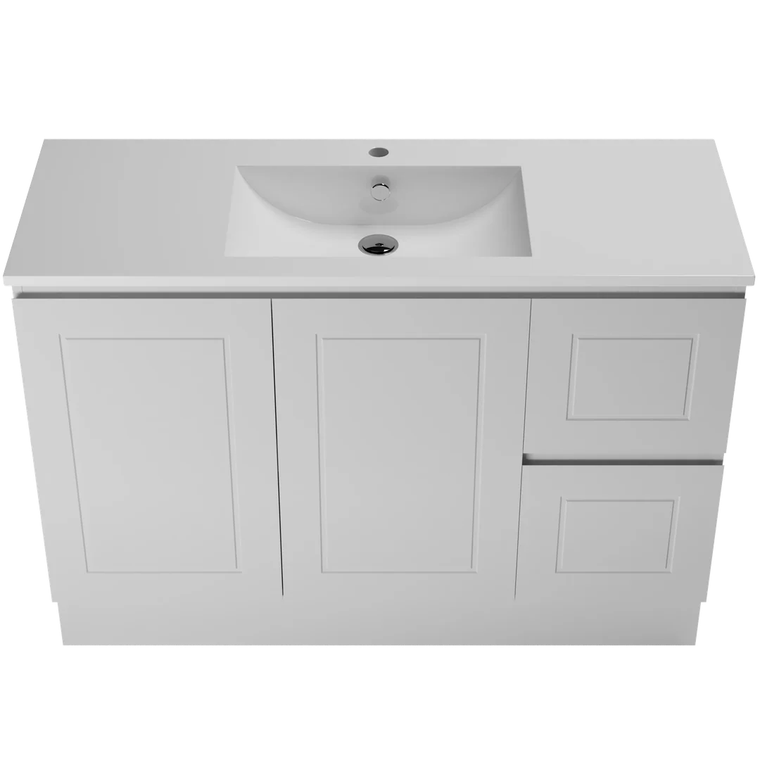 Timberline Nevada Classic Vanity 1200mm Alpha Ceramic Top Floorstanding
