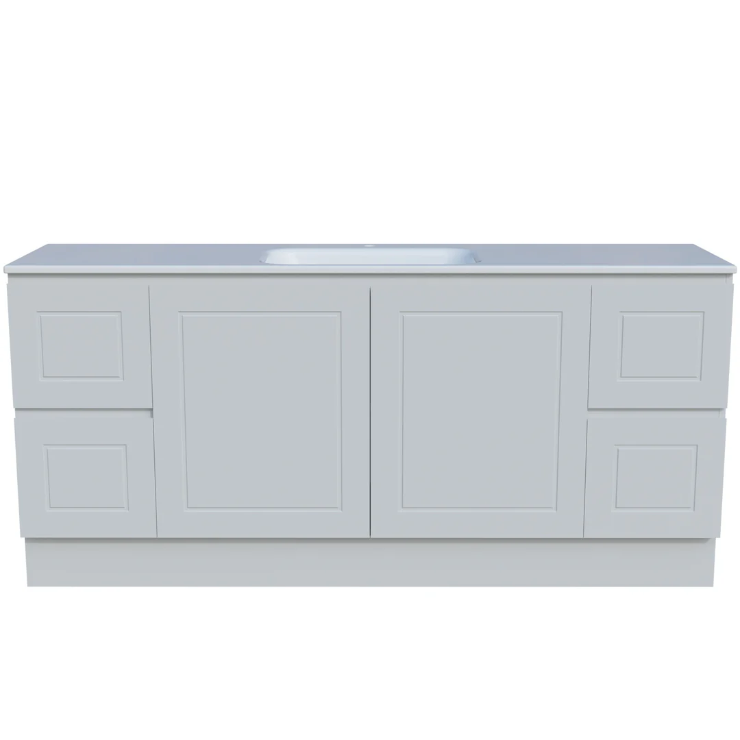 Timberline Nevada Classic Vanity 1800mm Centre Bowl Stadium Top Floor Standing
