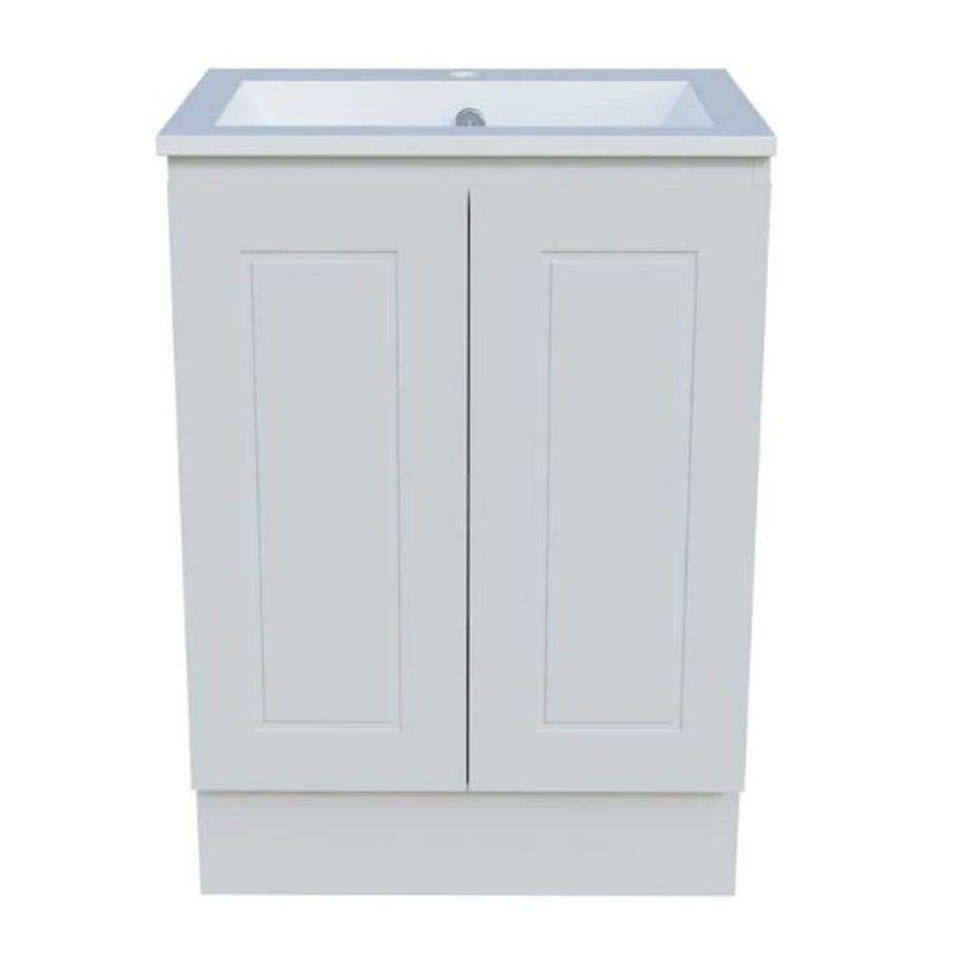 Timberline Nevada Classic Vanity 600 Alpha Ceramic Top Floorstanding - Image 2