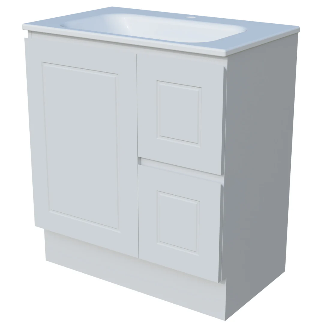 Timberline Nevada Classic Vanity 750mm Centre Bowl Stadium Top Floor Standing