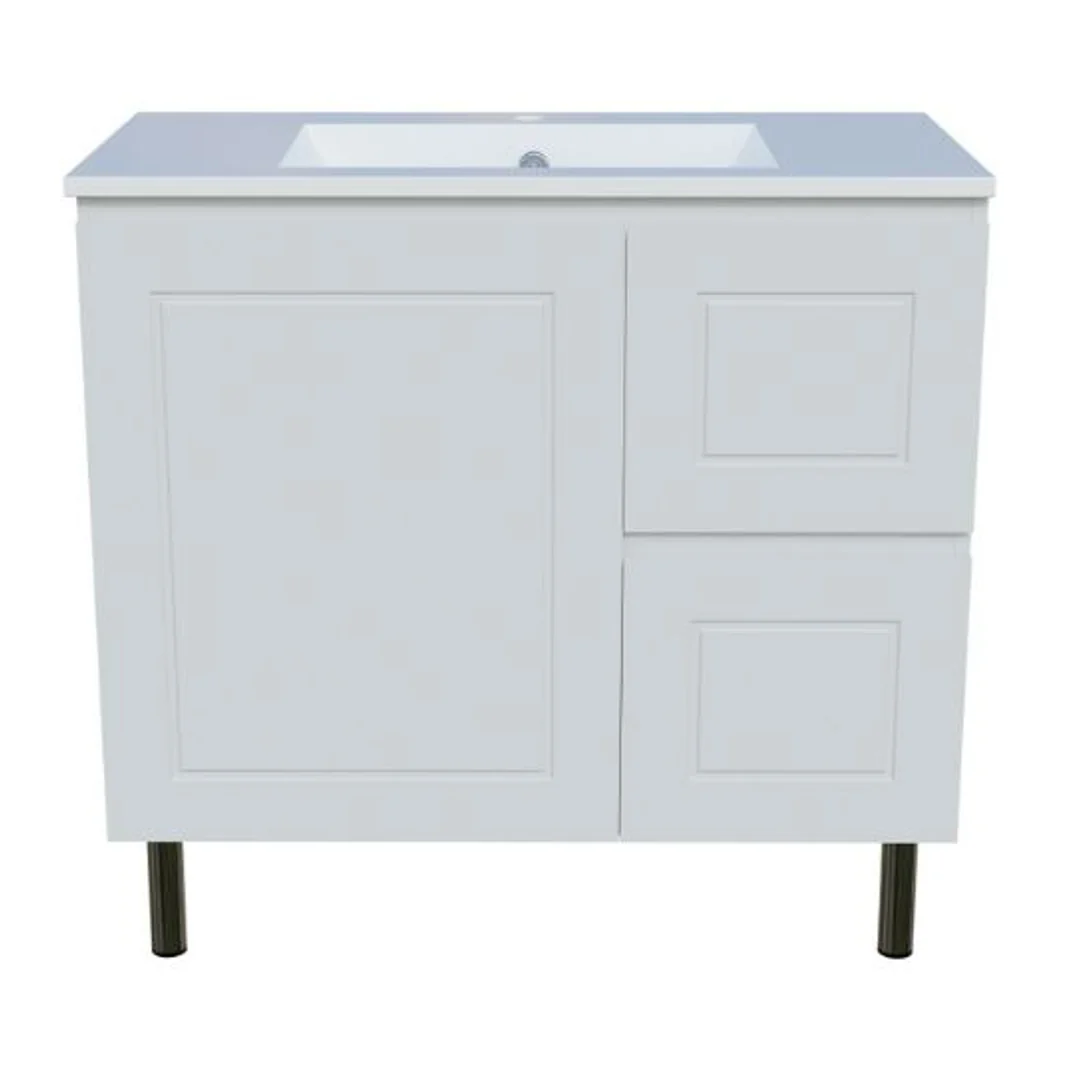 Timberline Nevada Classic Vanity 900 Alpha Ceramic Top On Legs