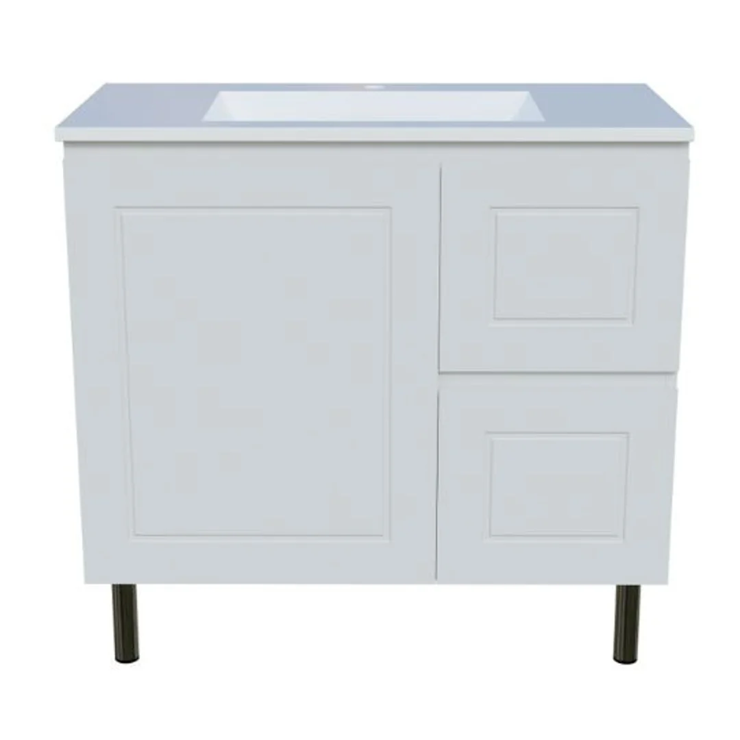 Timberline Nevada Classic Vanity 900 Regal Acrylic Top On Legs - Image 2