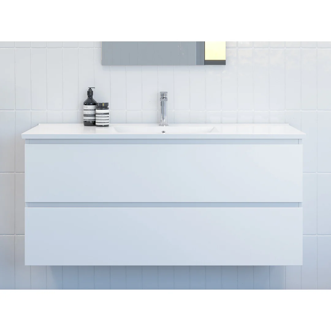 Timberline Nevada Plus Wall Hung Vanity 900mm with Alpha Top - Image 2