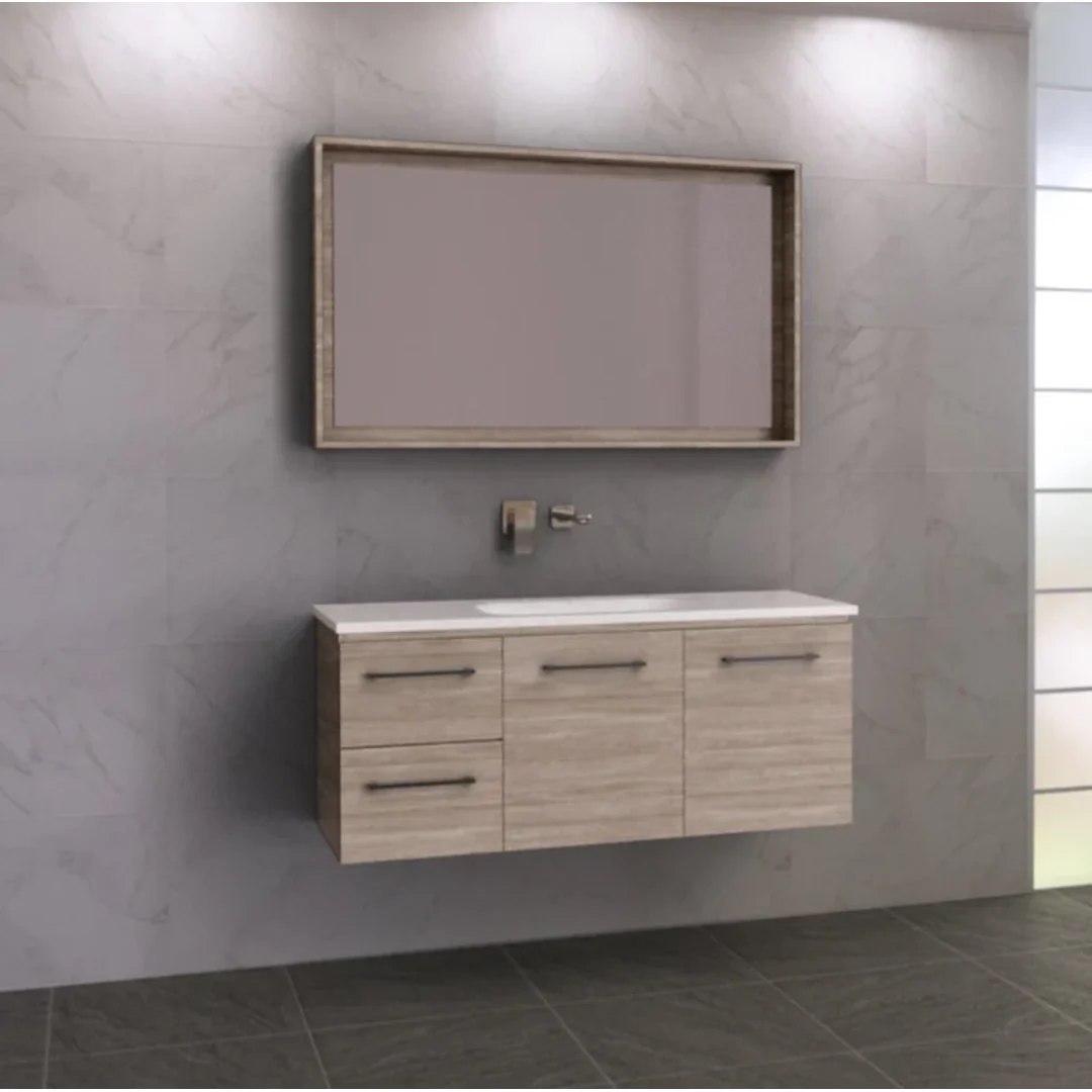 Timberline Nevada Vanity 1200mm Regal Acrylic Top  Wall Hung - Image 2